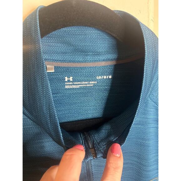 Under Armour TOP GOLF Men's UA Tech™ ½ Zip Long Sleeve LG 💸BOGO🎉 - Picture 4 of 6